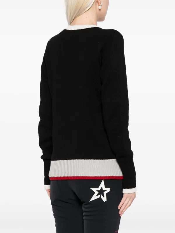 CHANEL Pre-Owned 1990-2000's Logo Sweater | Black | FARFETCH