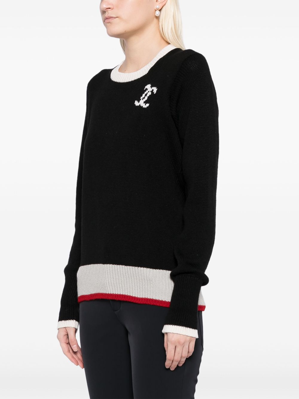 CHANEL 1990-2000s logo sweater Women