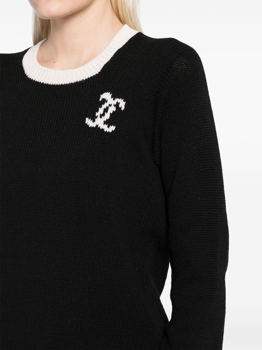 CHANEL 1990-2000s logo sweater Women