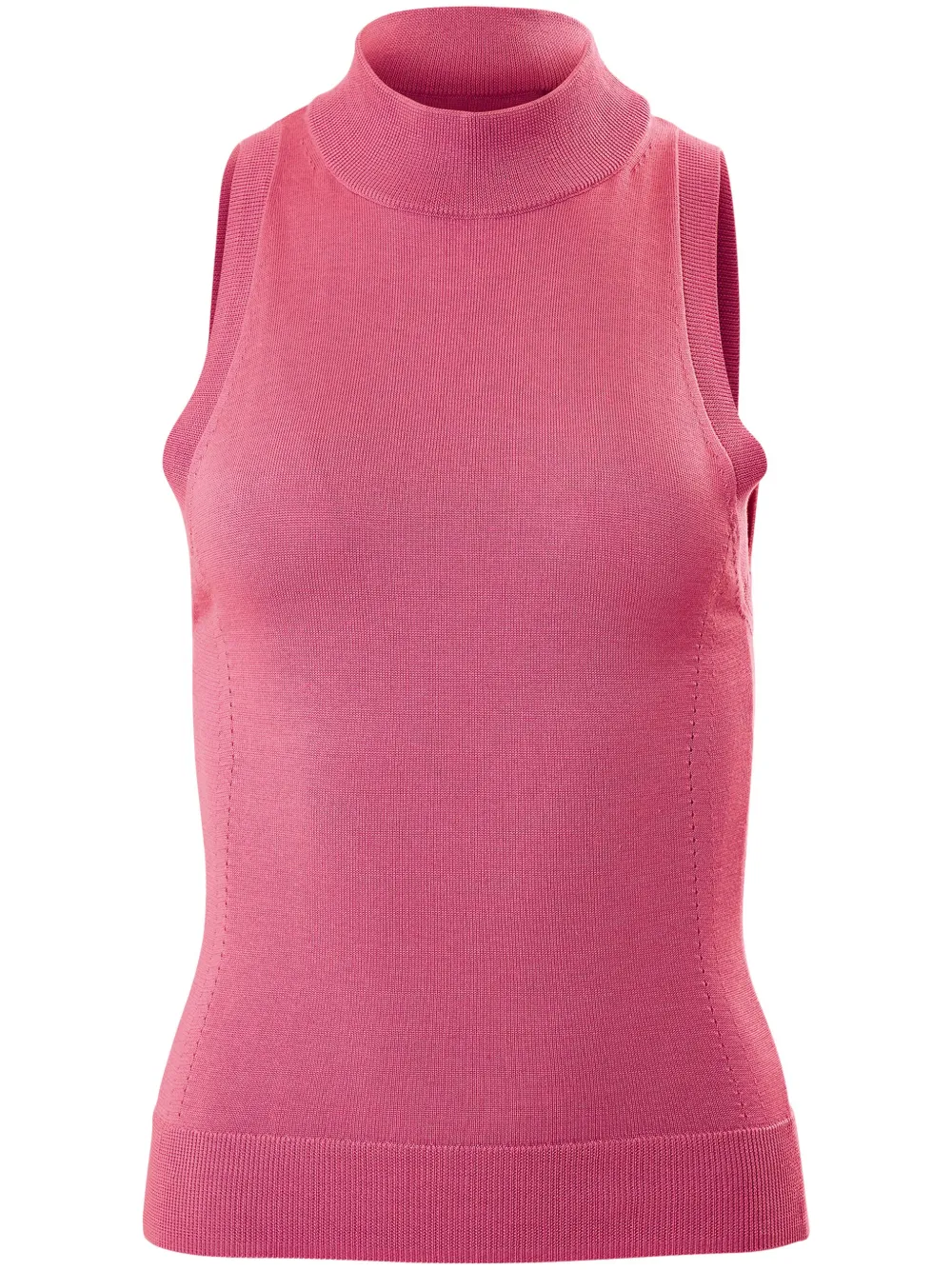 Carolina Herrera Top smanicato - Rosa