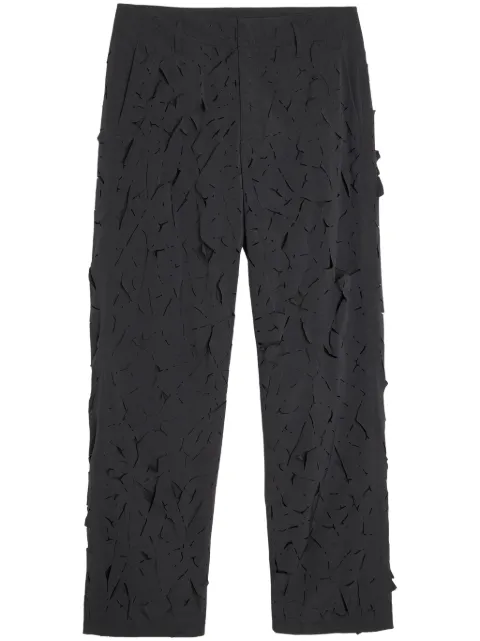 Post Archive Faction ripped-detailing straight trousers 