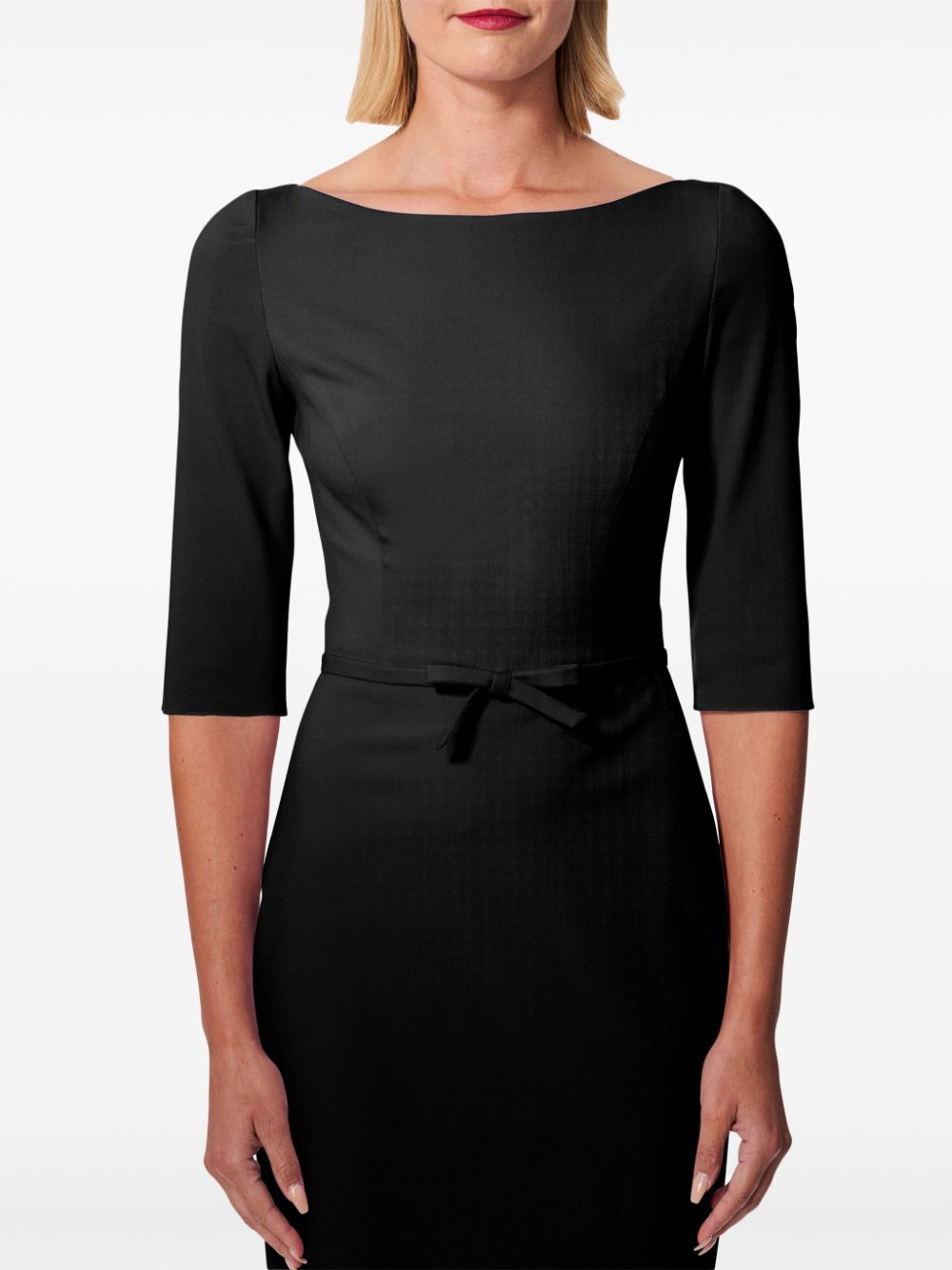 Carolina Herrera boat-neck midi dress Women