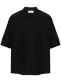 LEMAIRE short-sleeve shirt - Black