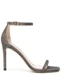 Stuart Weitzman Nudistcurve 100mm sandals - Silver