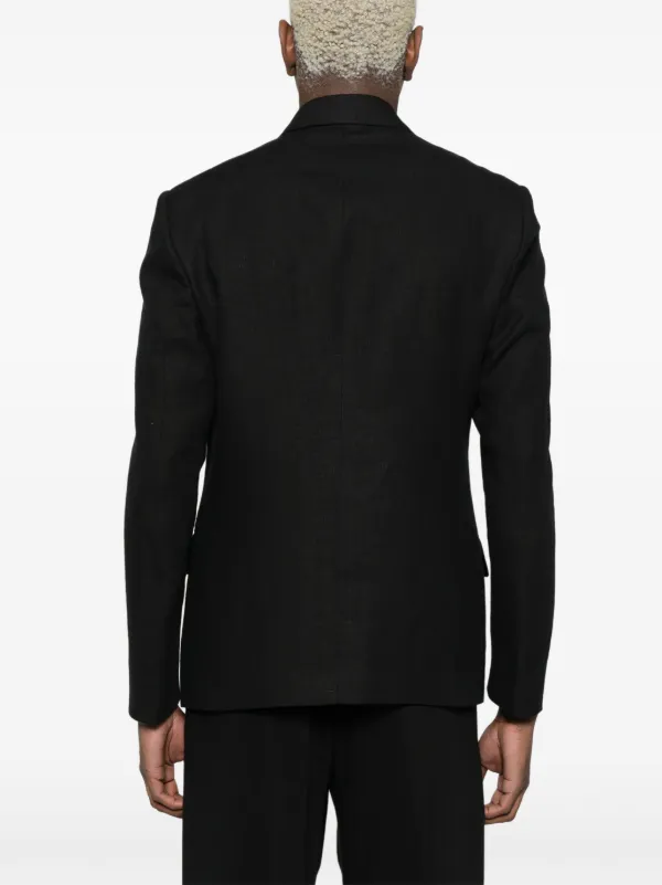 Lardini リネン ダブルジャケット | ブラック | FARFETCH JP Lardini リネン ダブルジャケット | ブラック | FARFETCH JP