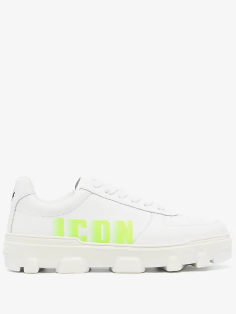 DSQUARED2 tenis con logo estampado