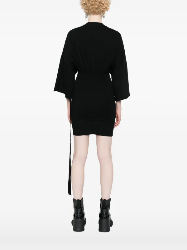 Rick Owens DRKSHDW Woman Dress Black DS01E3500BH 09