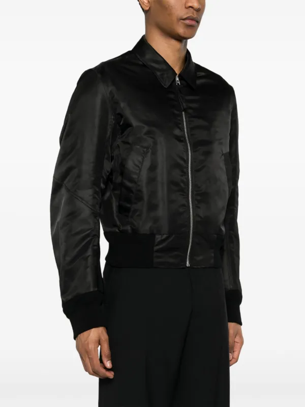 MM6 Maison Margiela classic-collar Padded Jacket - Farfetch