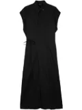 Fabiana Filippi linen maxi dress - Black