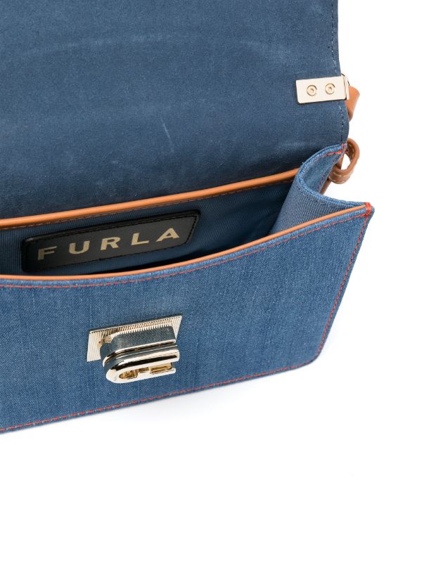 Furla Gerla デニム ショルダーバッグ - Farfetch