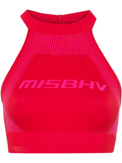 MISBHV jacquard-logo sports bra