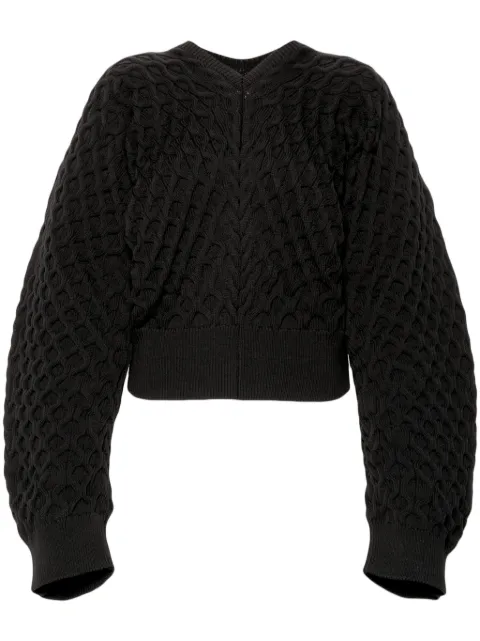 Jacquemus Le Sweater Boule Torsade jumper Women