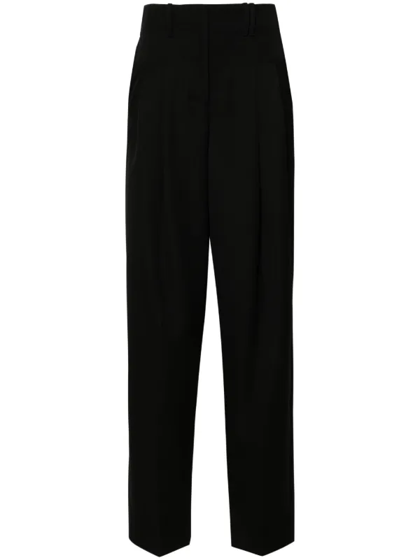 Jacquemus Le Pantalon Titolo Wool Trousers in Black