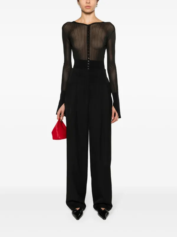 Jacquemus Le Pantalon Titolo パンツ | ブラック | FARFETCH JP