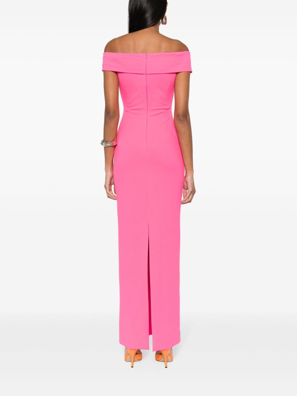 Shop Solace London The Ines Maxi Dress In Pink