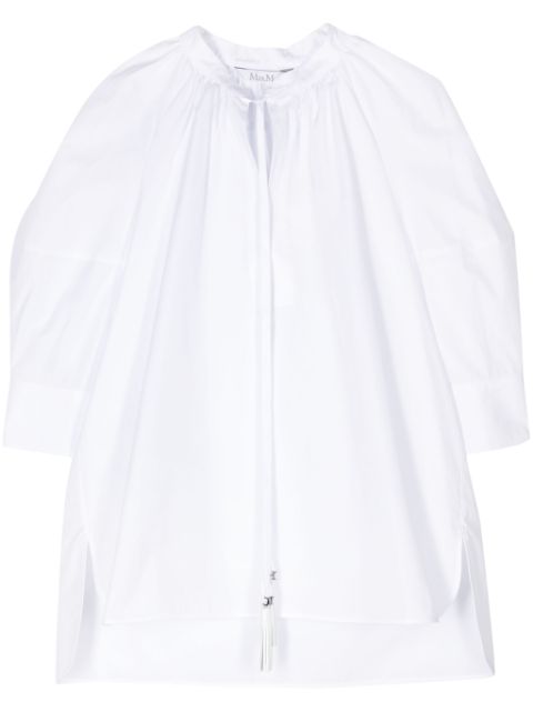 Max Mara Carpi poplin blouse