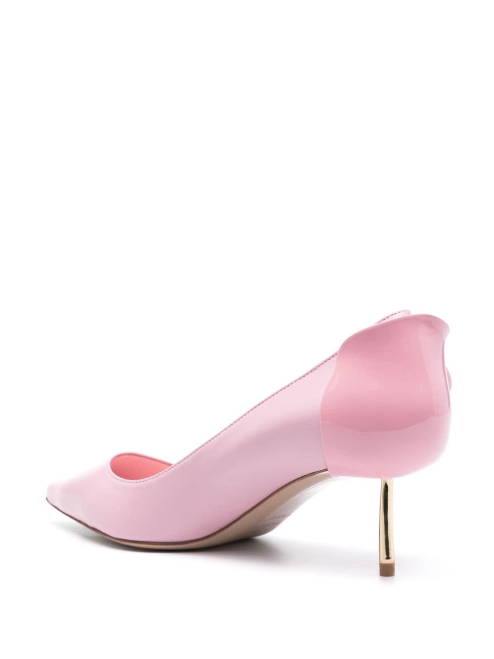 Shop Le Silla 45mm Leather Pumps In Pink