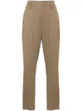 Max Mara darted tapered trousers - Brown