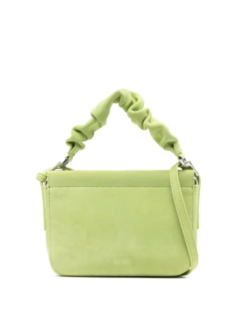 Yu Mei Scrunchie Vi suede crossbody bag