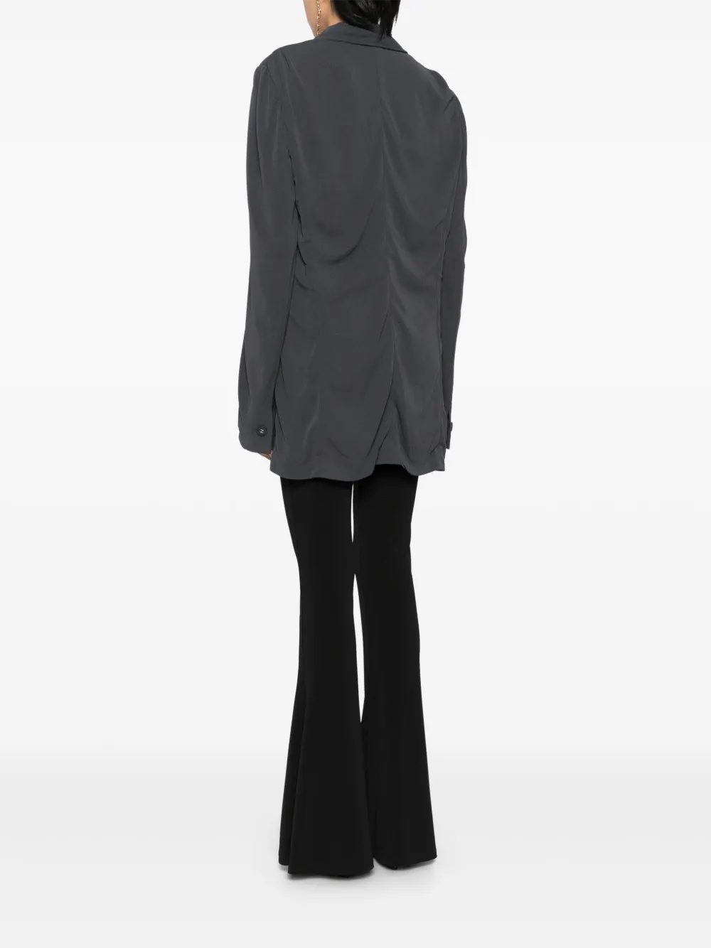 Pre-owned Chanel 1998 Single-breasted Blazer In Grey