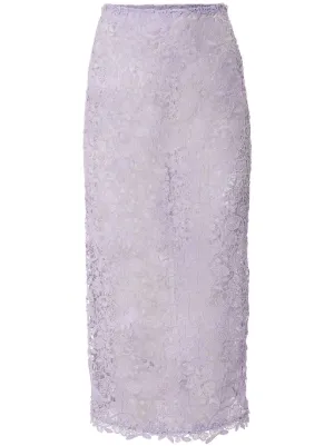 【Carolina Herrera】フローラルジャカード pencilスカート Carolina Herrera Pencil Skirts for Women - Shop Now at