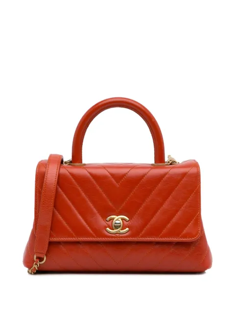 CHANEL Pre-Owned 2017-2018 small CC two-way handbag