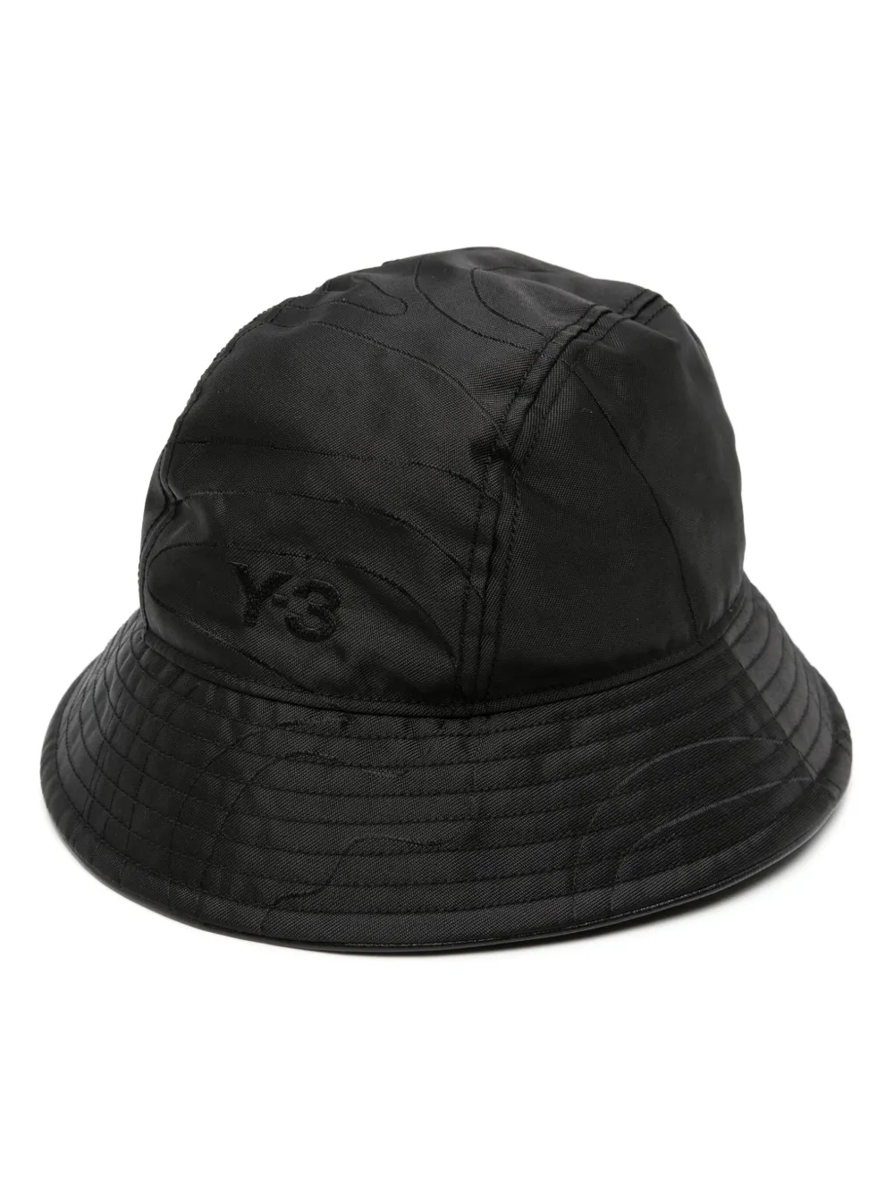 logo-embroidered bucket hat