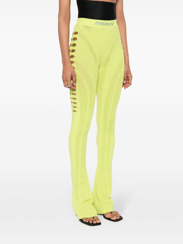 MISBHV washed-effect Flared Trousers - Farfetch