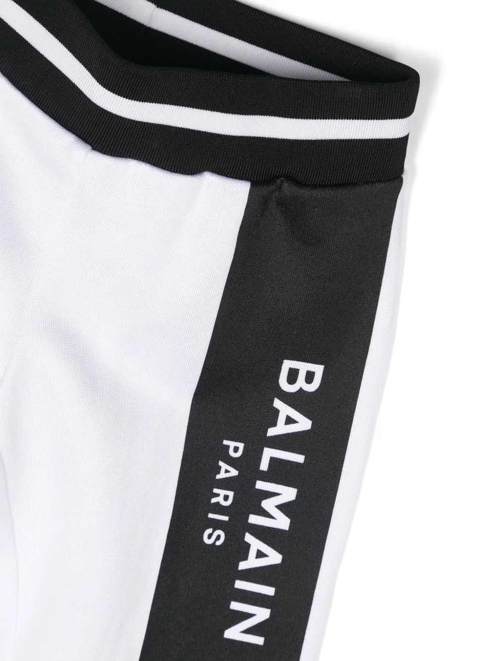 BALMAIN LOGO-PRINT SHORTS SET