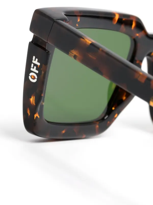 Off-White Eyewear Tucson square-frame Sunglasses | Brown