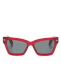 Off-White Eyewear Cincinnati cat-eye sunglasses - Red