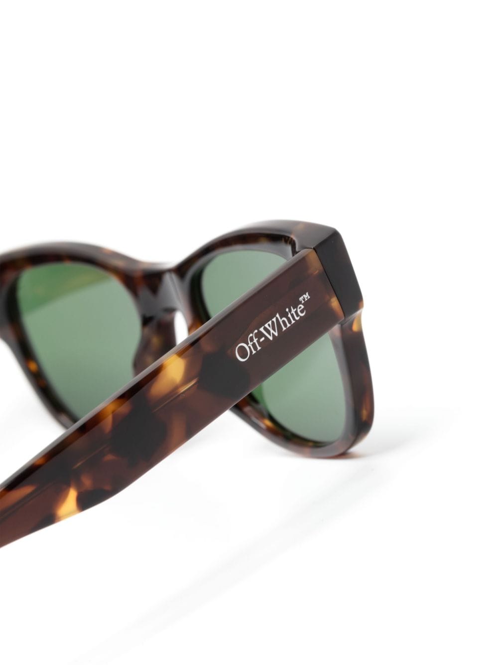 Shop Off-white Moab Oval-frame Sunglasses In Brown