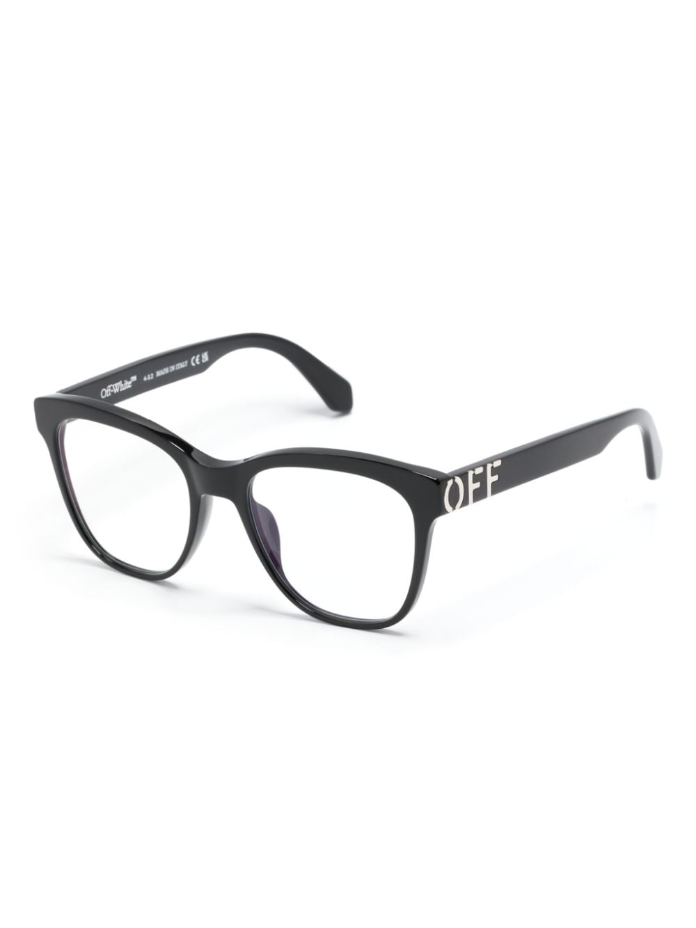 Shop Off-white Style 69 Square-frame Glasses In Black