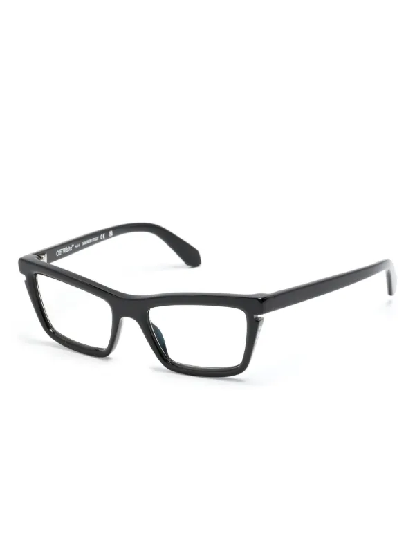 Off-White Eyewear Optical Style 50 butterfly-frame Glasses Black  FARFETCH PH