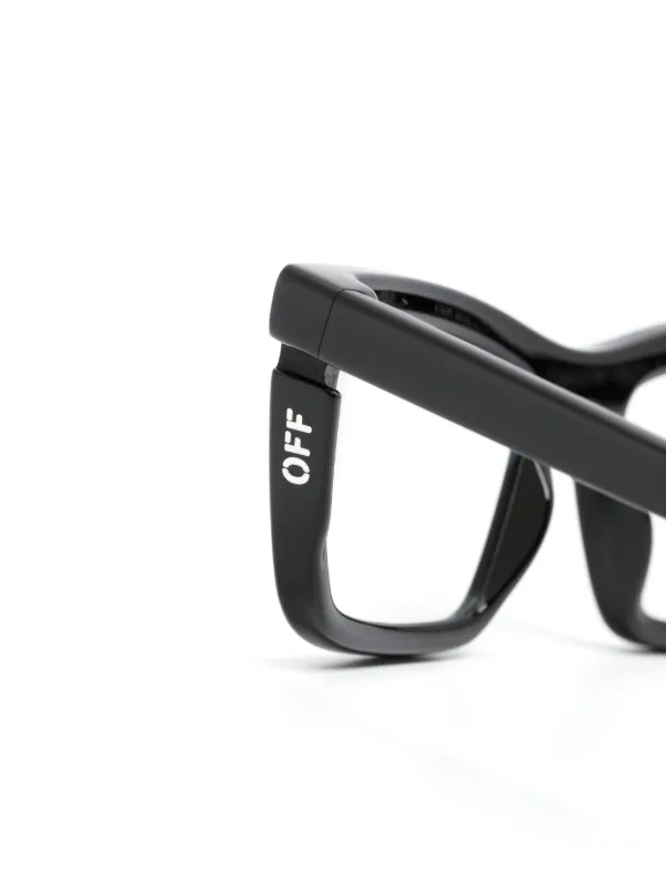 Off-White™ スクエアフレーム メガネ Off-White Eyewear Optical Style 50 スクエア眼鏡フレーム | ブラック