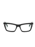 Off-White Eyewear Optical Style 50 butterfly-frame glasses - Black