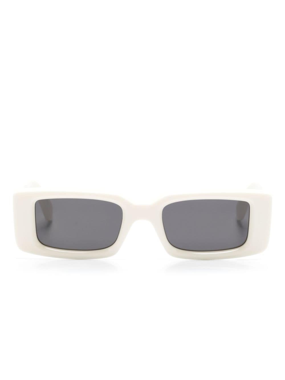 Shop Off-white Arthur Rectangle-frame Sunglasses In White