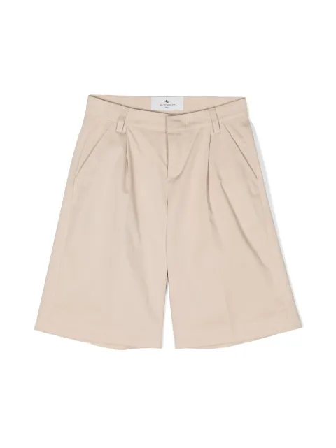 ETRO KIDS shorts con logo bordado