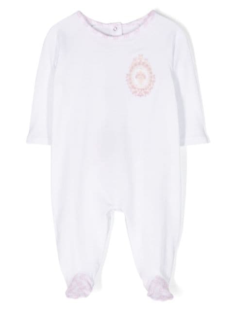 ETRO KIDS embroidered-motif cotton pajamas