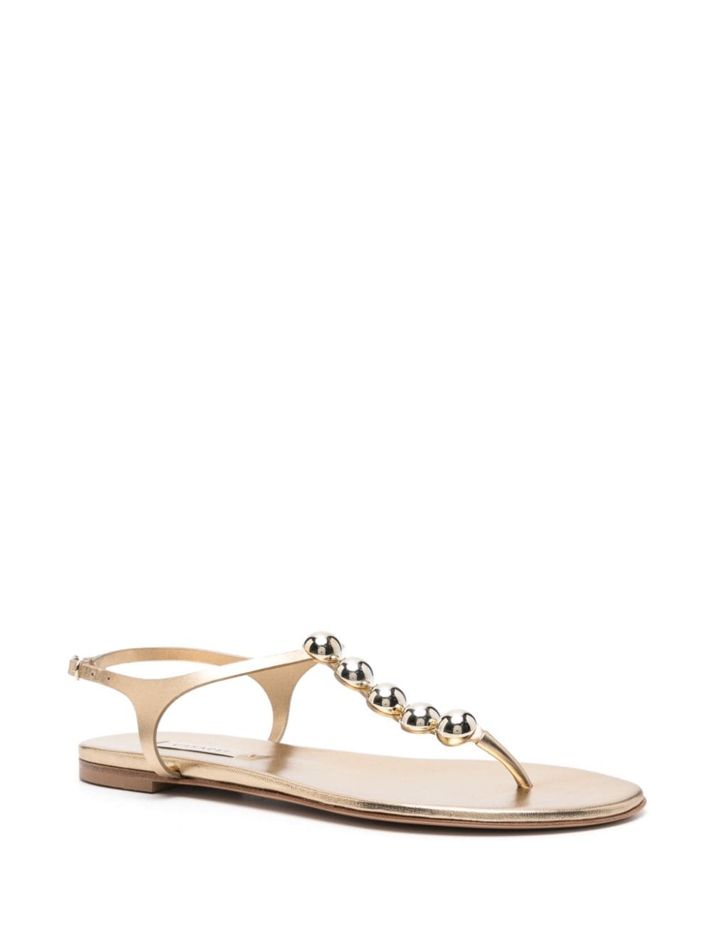 Casadei Tropicana Julia metallic sandalen - Goud