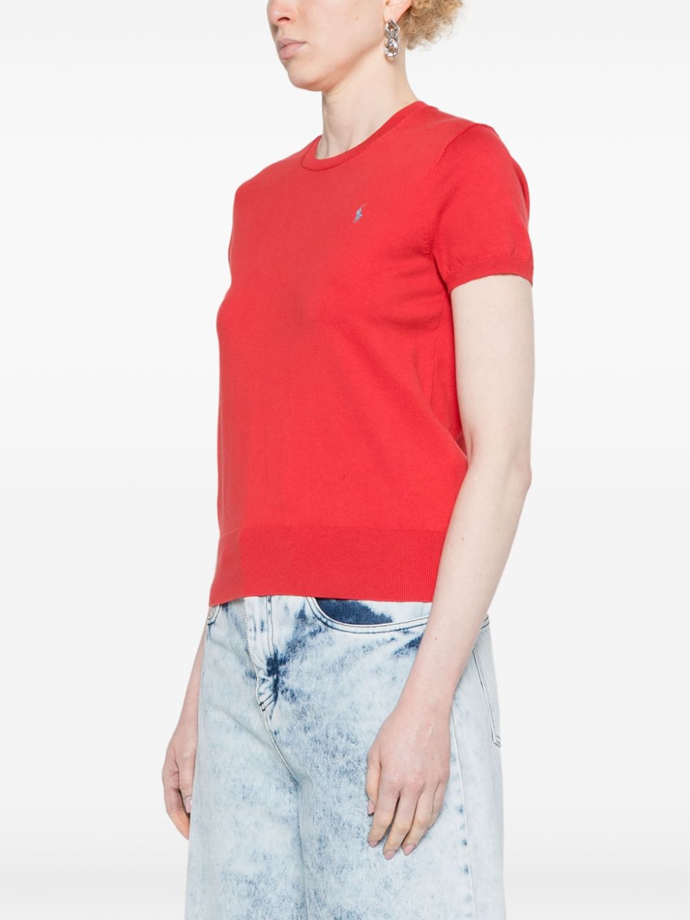 Polo Ralph Lauren Polo Pony knitted T-shirt Women