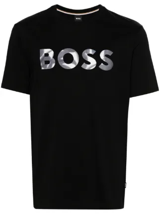 BOSS ロゴ Tシャツ | ブラック | FARFETCH JP