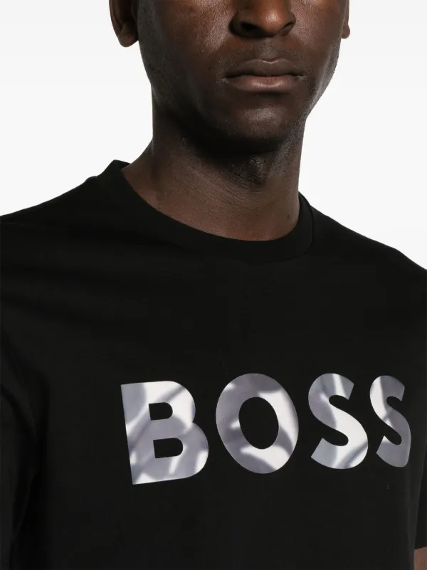 BOSS ロゴ Tシャツ | ブラック | FARFETCH JP