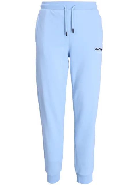 Karl Lagerfeld pants con logo bordado
