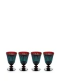 L'Objet Prism wine glasses (set of four) - Red