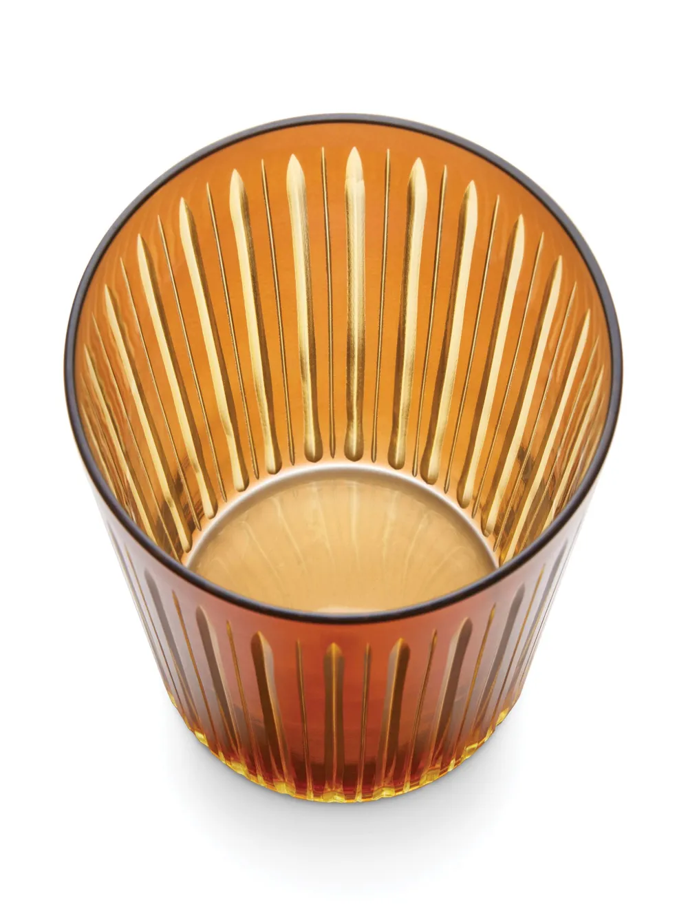 L'objet Prism 17 Oz. Highball Glasses, Set Of 4 In Orange