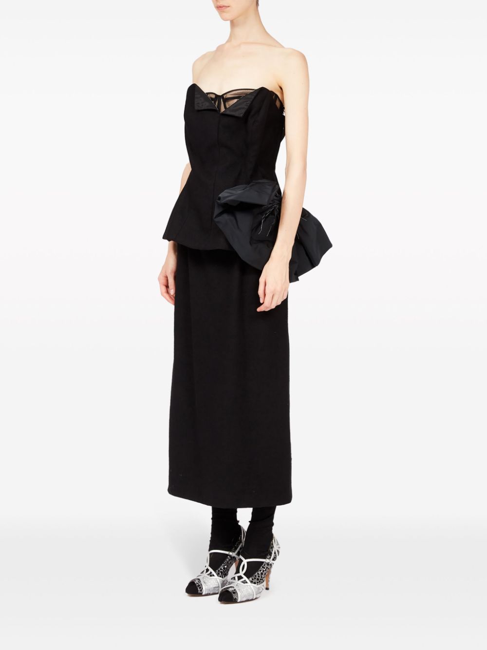 Maison Margiela Decortique midi dress Women