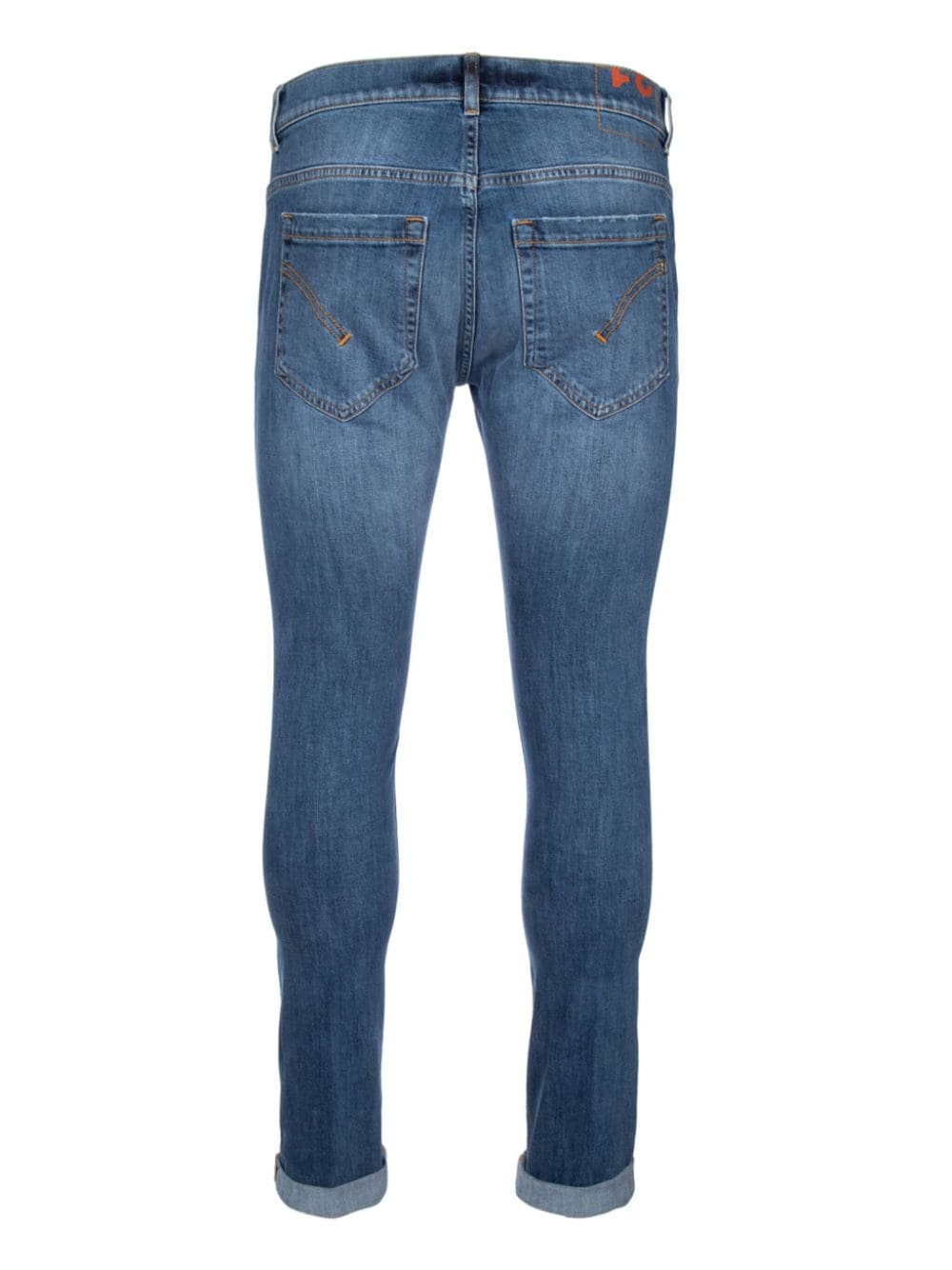 DONDUP logo patch jeans - Blauw