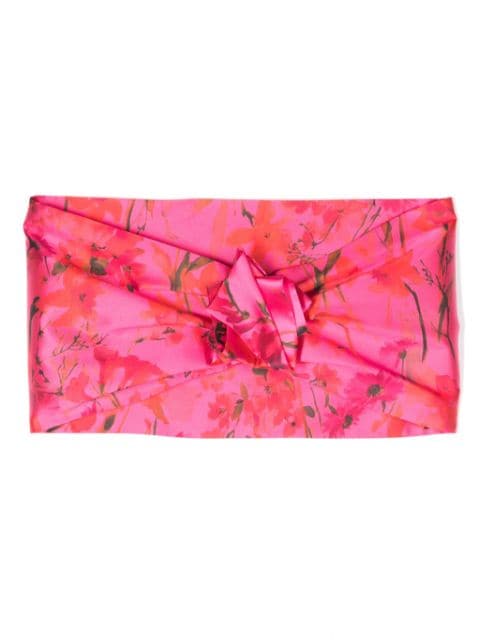 Fely Campo floral-print silk scarf