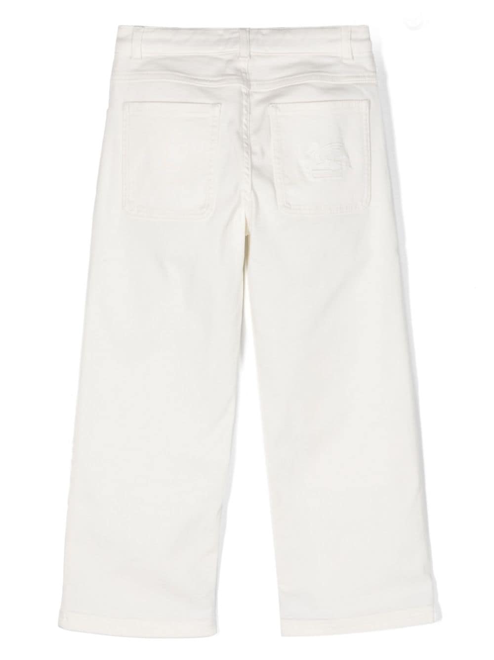 ETRO KIDS Straight broek Beige